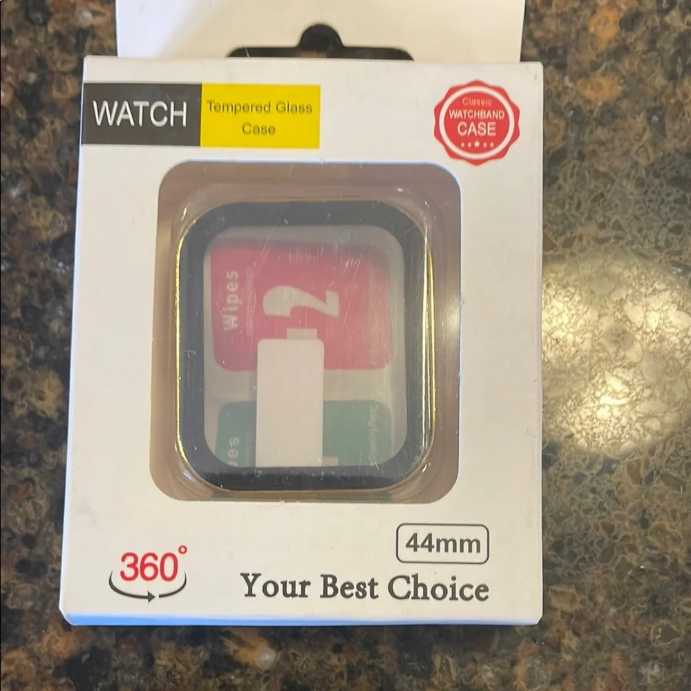 Tempered Glass Watch Case 44mm
